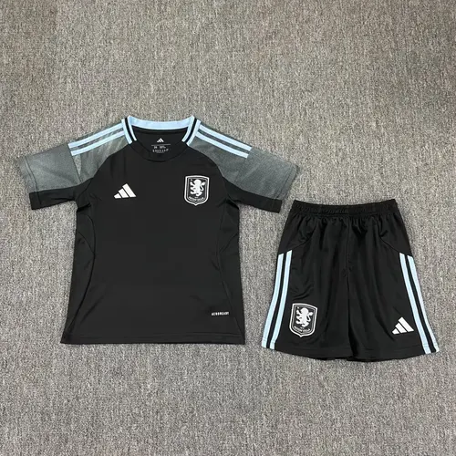 2025/2026 Aston Villa Away Football Jersey Shirt AAA fan-grade Kids Size