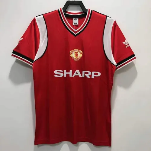 1985 Retro Manchester United Home Football Shirt AAA fan-grade