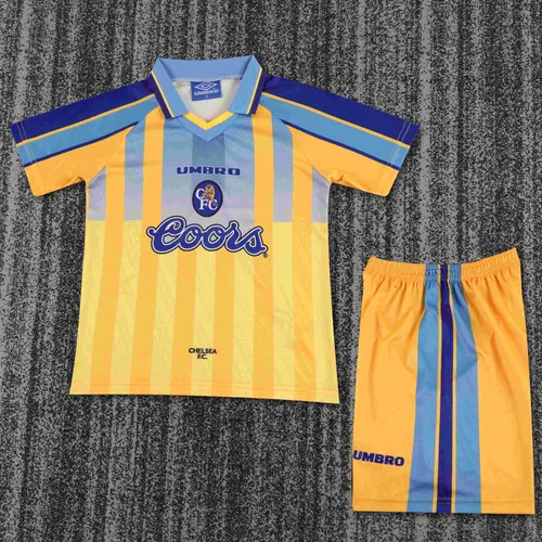 1995-1997 Retro Chelsea Away Football Jersey AAA fan-grade Kids Size