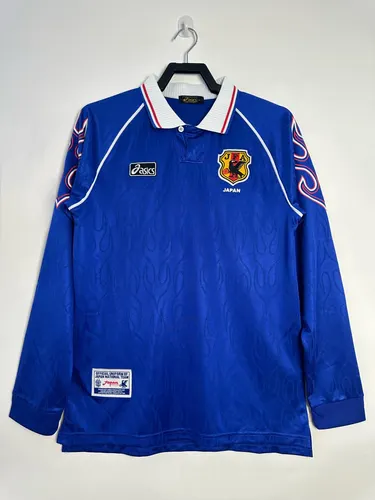 1998 Retro Japan Home Football Jersey Long Sleeve AAA fan-grade
