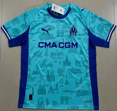 2025/2026 Olympique de Marseille Fifth Away Football Jersey AAA fan-grade