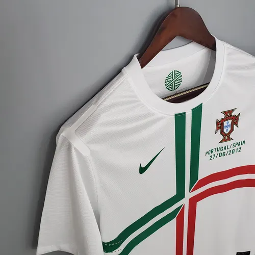 2012 Retro Portugal Auswärts Fußballtrikot — view 6