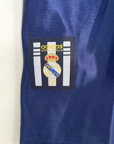 Camisa de Futebol Real Madrid Visitante Retrô 1998/1999 -Qualidade Tailandesa — view 6