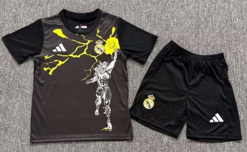 2025/2026 Real Madrid Collaboration With Marvel 02 Football Shirt AAA fan-grade Kids Size