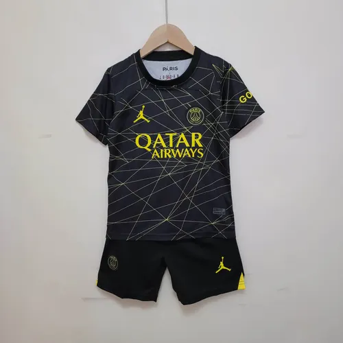 2022/2023 Psg Paris Saint-Germain Fourth Away Football Shirt AAA fan-grade Kids Size
