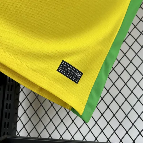2025 Maillot Domicile Brésil AAA qualité fan — view 3