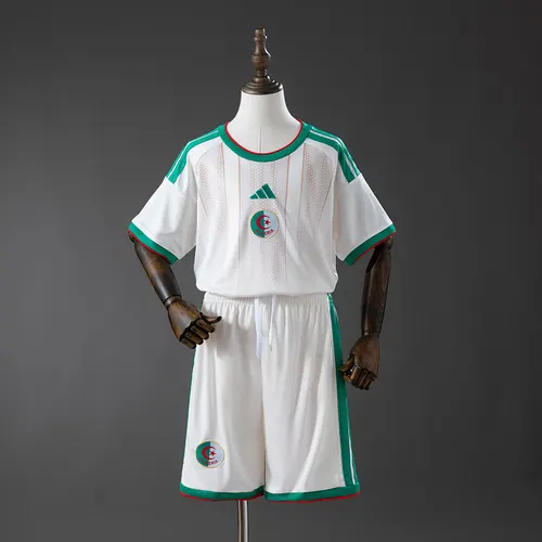 2026 Algeria National Team Home Football Shirt AAA fan-grade Kids Size