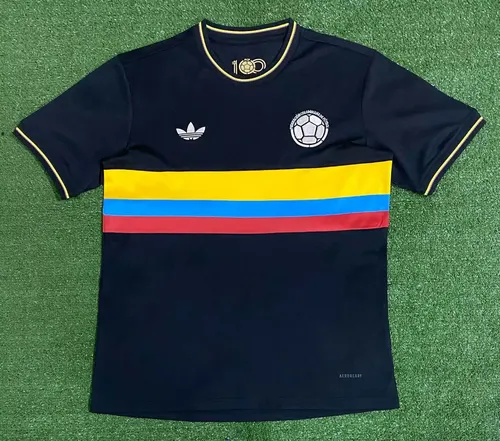 2024 Colombia 100th anniversary edition Black Football Shirt AAA fan-grade