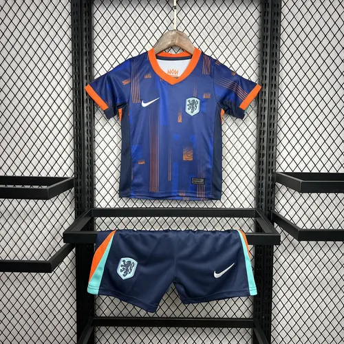2024 Netherlands Away Football Shirt AAA fan-grade Kids Size