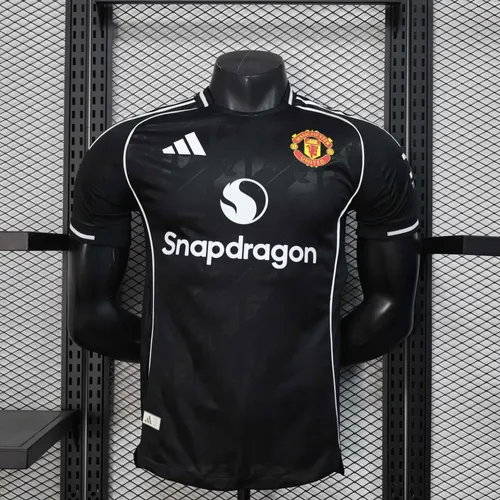 2025/2026 Player Version Manchester United Special Edition Black And White Football Jersey AAA fan-grade