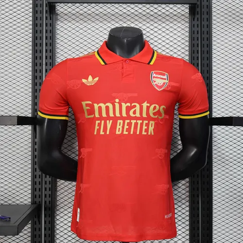 2025/2026 プレイヤーバージョン Arsenal 特別版 レッド サッカージャージ タイ品質