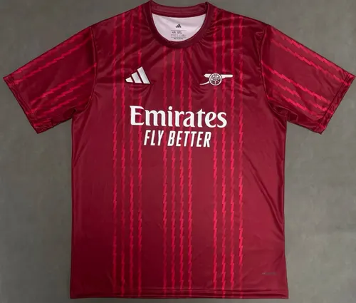 2025/2026 Camiseta de Fútbol Ropa de Entrenamiento Arsenal 02 Calidad Tailandesa