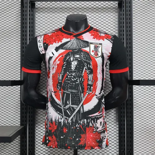 2024 Player Version Japan Special Edition Red Maple Leaf Warrior Football Shirt AAA fan-grade