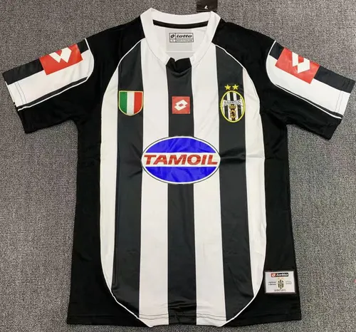 2002/2003 Retro Juventus Camiseta Local Calidad Tailandesa