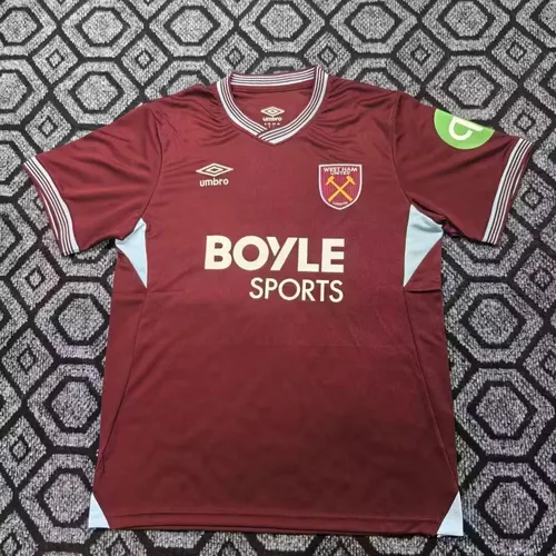 2025/2026 Camiseta de Fútbol Local del West Ham United Calidad Tailandesa