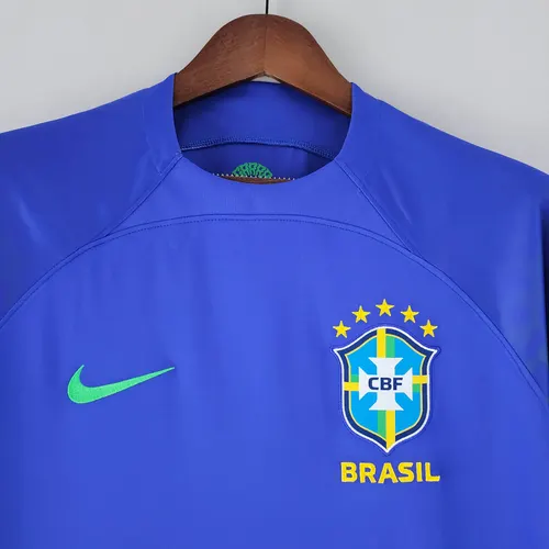 قميص كرة القدم البرازيلي الخارجي لكأس العالم 2022 — view 3