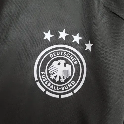 2021 Windbreaker Fußballtrikot Deutschland Schwarz — view 5