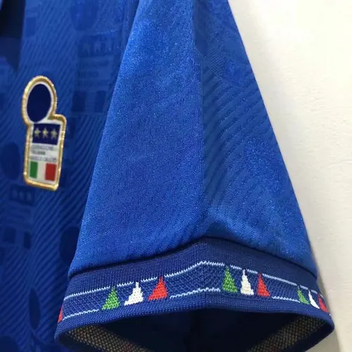1994 レトロ FIFA イタリア ホーム サッカーシャツ — view 6