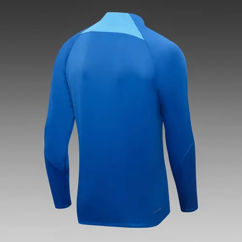 Conjunto de camiseta de fútbol de entrenamiento de media cremallera de Inglaterra 2022 Azul — view 4