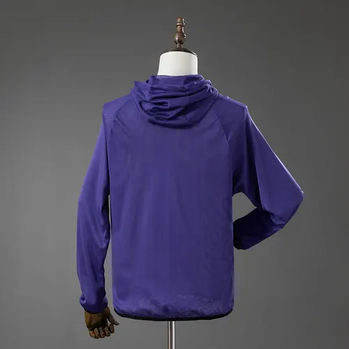 2026 France Men's Football Anthem Jacket -Purple — view 2