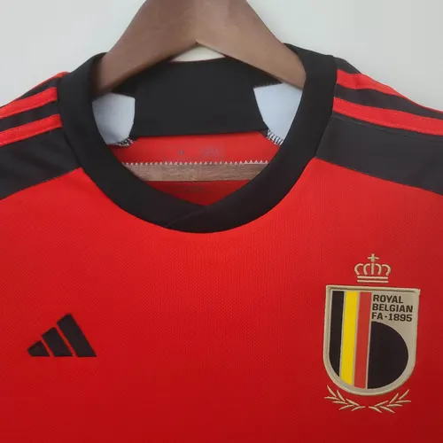 Camisa de Futebol Bélgica Home Copa do Mundo 2022 — view 3