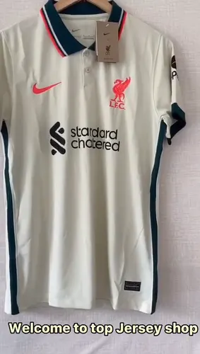 2021/2022 Liverpool Camiseta de Visitante Calidad Tailandesa — view 2