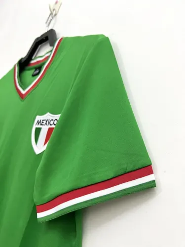1970 Retro Mexiko Heim Fußballtrikot Thai-Qualität — view 4
