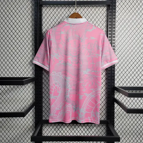 2023/2024 Real Madrid Chinese Dragon Pink Football Shirt AAA fan-grade — view 2