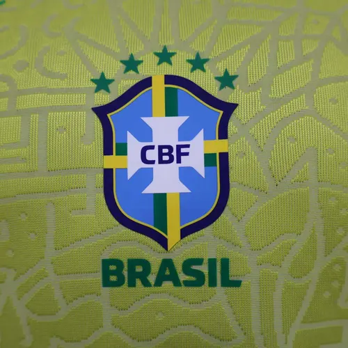 2024 Player Version Brazil Home Soccer Jersey — view 8