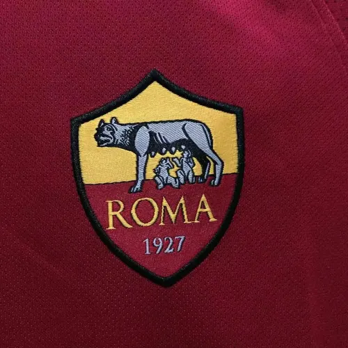 2017/2018 Retro Roma Home Soccer Jersey AAA fan-grade — view 5