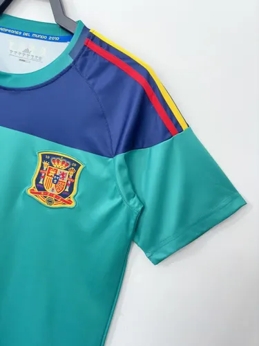 2010 Retro Spanien Torwarttrikot Thai-Qualität — view 4