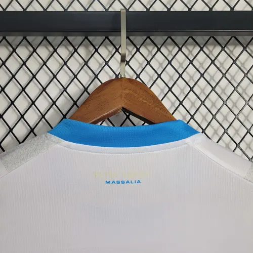 2023/2024 Olympique de Marseille Camisa Casa Futebol — view 5