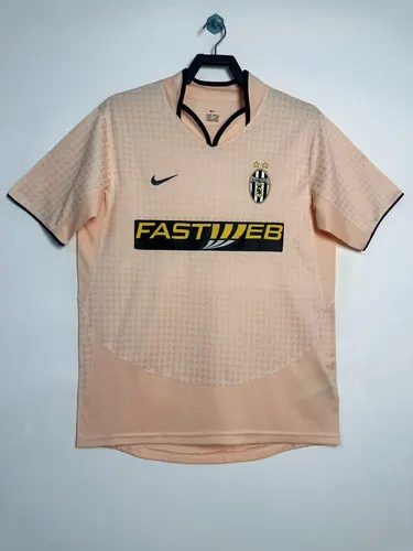 2003-2004 Retro Juventus Camiseta Visitante Fútbol Calidad Tailandesa