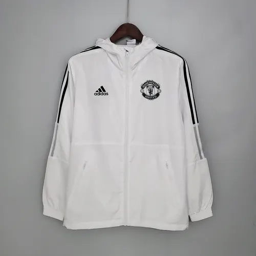 2021/2022 Manchester United Jersey Windbreaker White — view 1