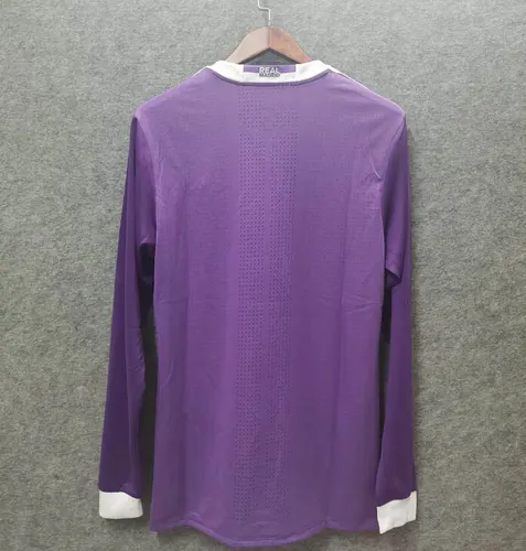 2016/2017 Retro Long Sleeve Real Madrid Away — view 2