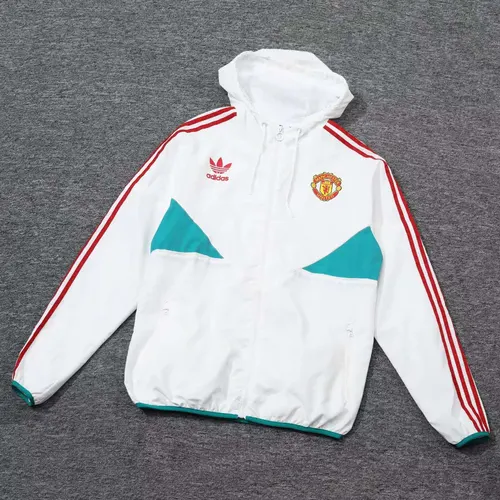 2023 Manchester United Windbreaker white Edge — view 4