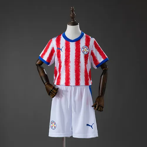 2026 Paraguay Home Kids Kit Jersey AAA fan-grade