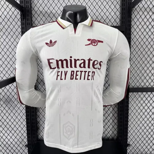 2025/2026 Long Sleeves Player Version Arsenal Third Away Football Shirt AAA fan-grade