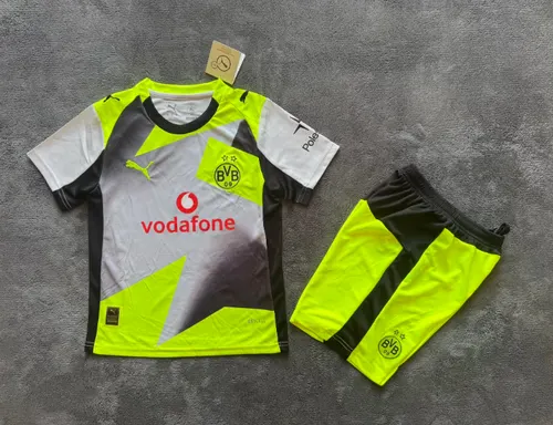2025/2026 Dortmund Away Football Jersey AAA fan-grade Kids Size