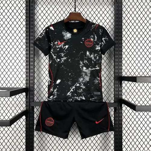 2026 Canada National Team Away Football Jersey 1:1 Thai Quality Kids Size