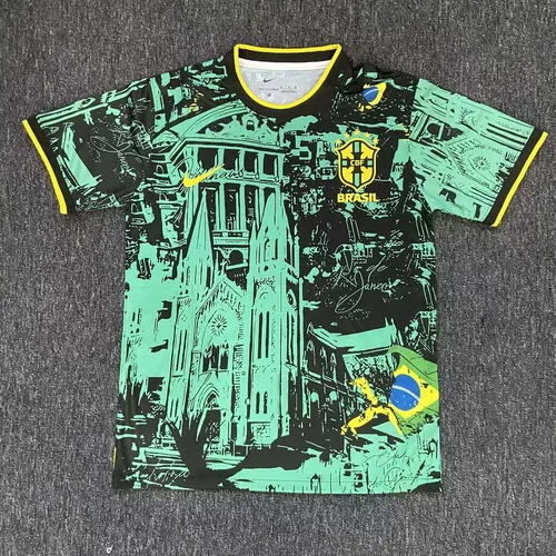 2024 Brazil Special Edition Green Football Shirt AAA fan-grade