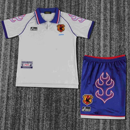 Camisa de Futebol Fora Retrô Japão 1998 Qualidade Tailandesa Tamanho Infantil