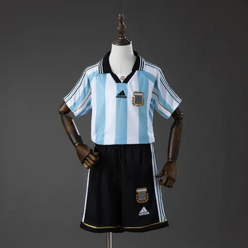 1998 Retro Argentina Home Jerseyt AAA fan-grade Kids Size