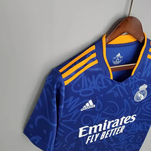 2021/2022 Real Madrid Fußballtrikot Auswärts — view 6