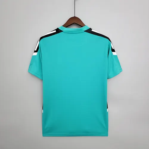 2021/2022 Real Madrid Tenue d'Entraînement Maillot de Football Vert — view 2