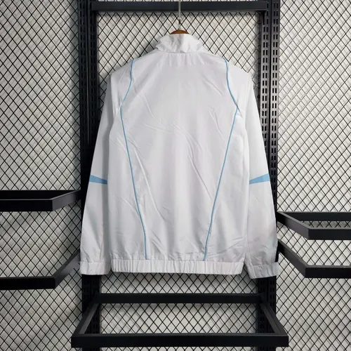 2023 Juventus Soccer Jersey Windbreaker white — view 2