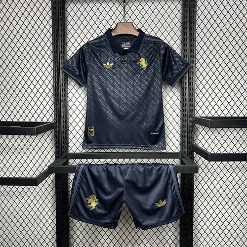 2024/2025 Juventus Third Away Soccer Jersey AAA fan-grade Kids Size