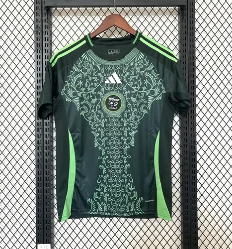 Camisa de Futebol Fora Seleção Argelina 2024/2025 Qualidade Tailandesa