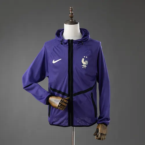 2026 France Men's Football Anthem Jacket -Purple