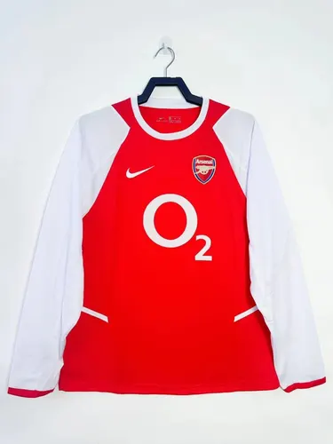 2002/2004 Retro Langarm Arsenal Heim Fußballtrikot Thai-Qualität